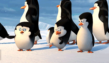 Penguins of Madagascar reaction GIF 3