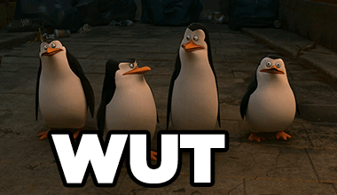 Penguins of Madagascar reaction GIF 5