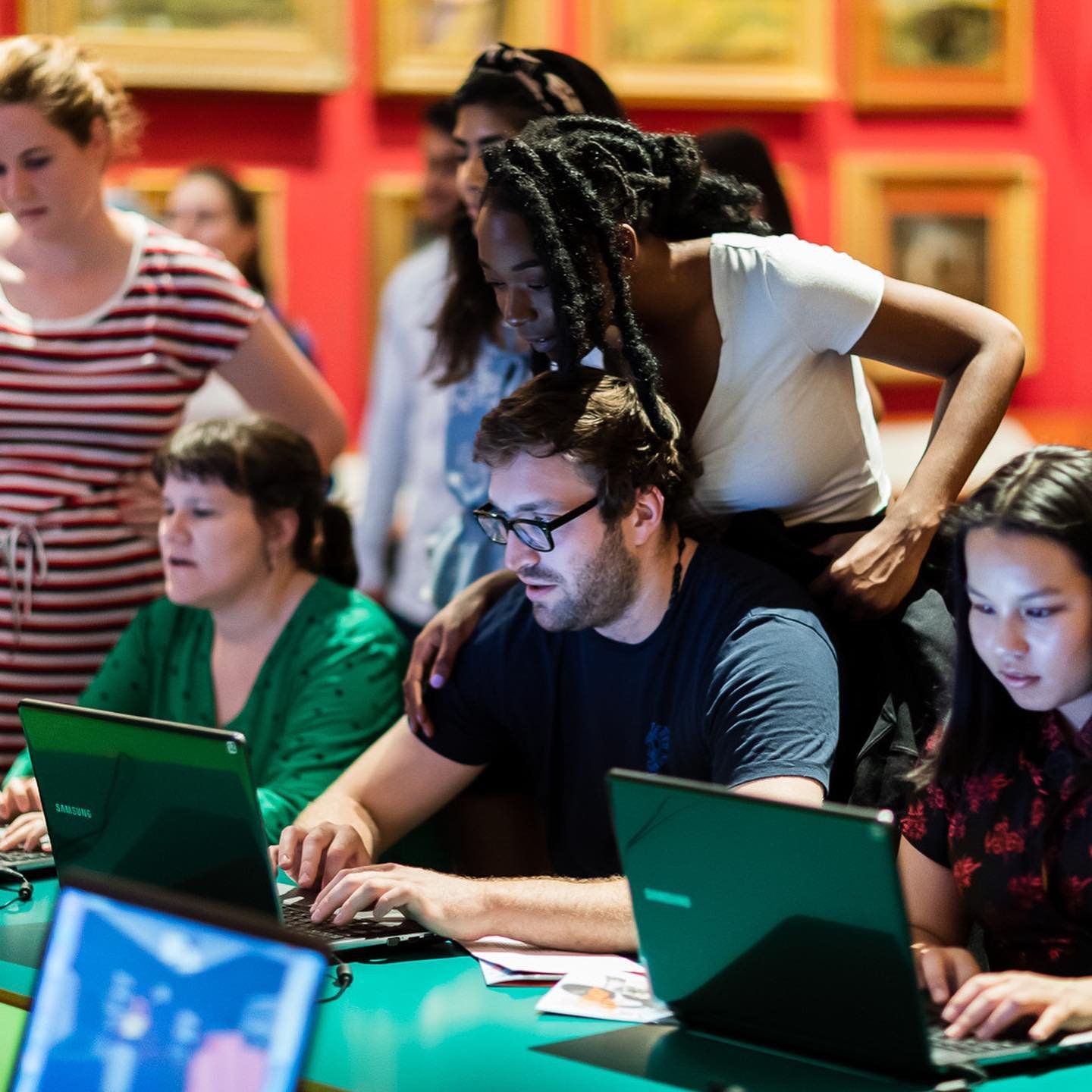 Pet the Pup at the V&A Museum
