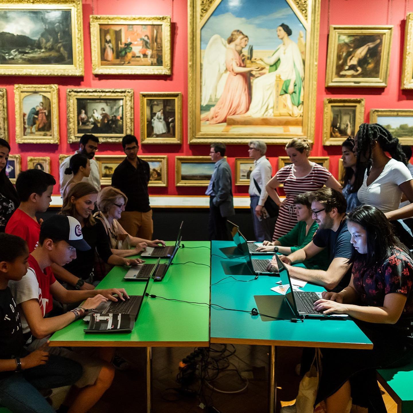 Pet the Pup at the V&A Museum