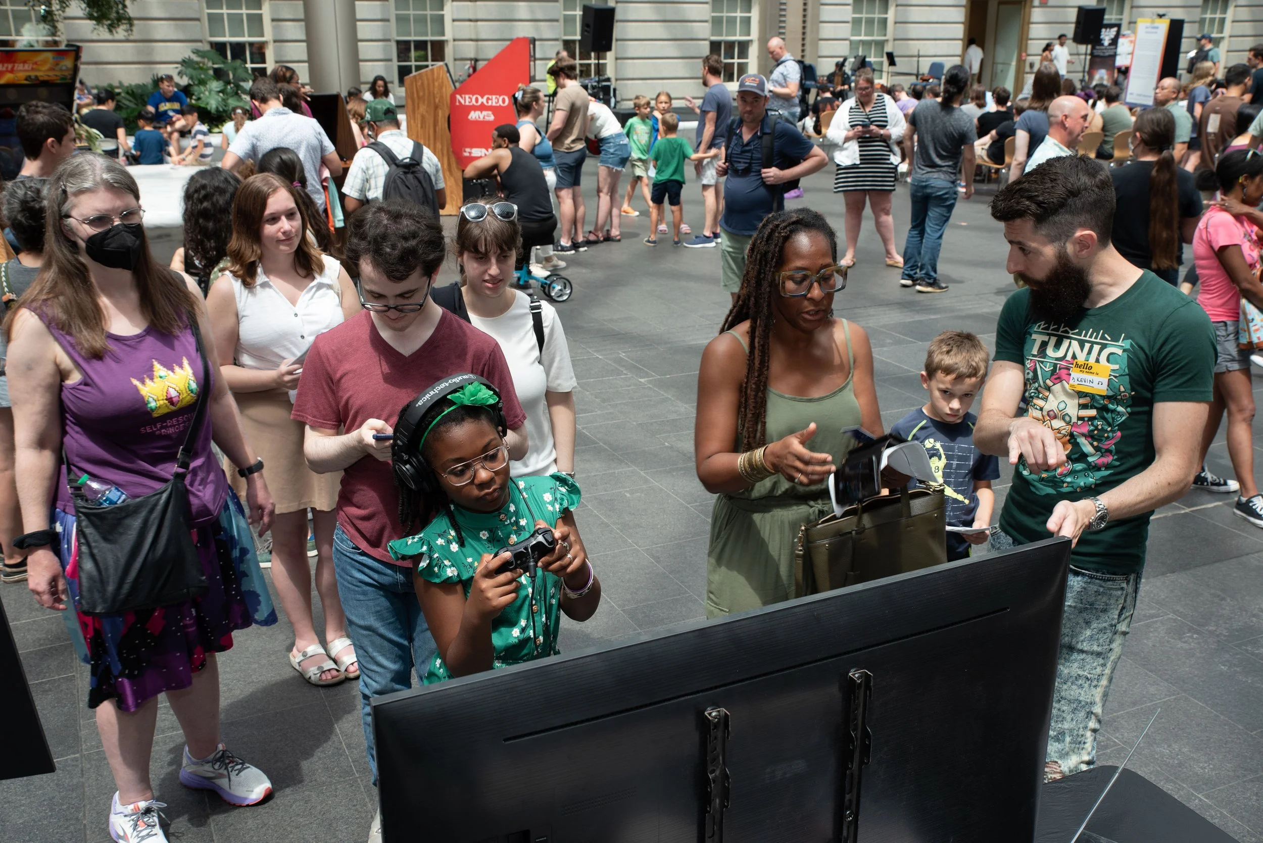 Smash n' Dab at the Smithsonian SAAM Arcade 2023