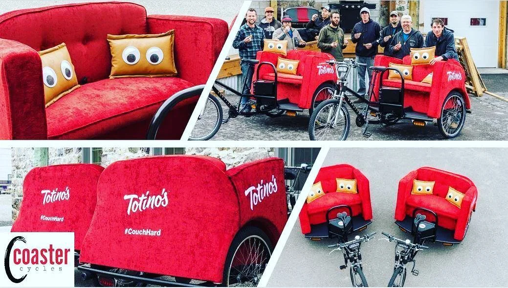 Totino's Pedi-couch activation at TwitchCon 2017